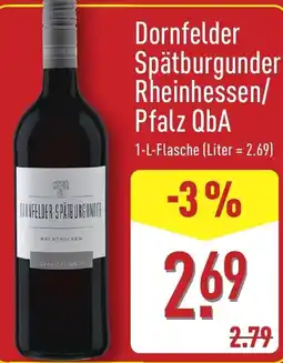 Aldi Nord Dornfelder Spätburgunder Rheinhessen/ Pfalz QbA Angebot