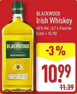 Aldi Nord BLACKWOOD Irish Whiskey Angebot