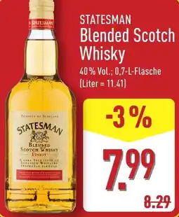 Aldi Nord STATESMAN Blended Scotch Whisky Angebot