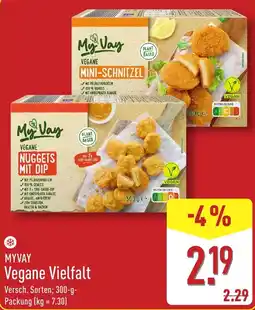 Aldi Nord MYVAY Vegane Vielfalt Angebot