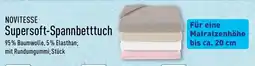 Aldi Nord NOVITESSE Supersoft-Spannbetttuch Angebot