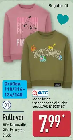 Aldi Nord Pullover Angebot