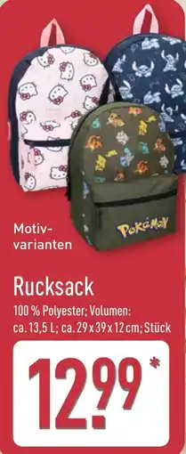 Aldi Nord Rucksack Angebot