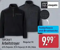 Aldi Nord TOPCRAFT Arbeitstroyer Angebot