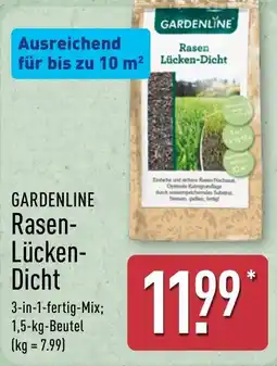 Aldi Nord GARDENLINE Rasen Lücken- Dicht Angebot