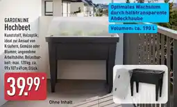 Aldi Nord GARDENLINE Hochbeet Angebot