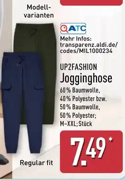 Aldi Nord UP2FASHION Jogginghose Angebot
