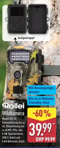 Aldi Nord Rollei Wildkamera Angebot