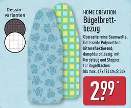 Aldi Nord HOME CREATION Bügelbrettbezug Angebot