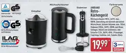 Aldi Nord AMBIANO Retro Küchengerät Angebot