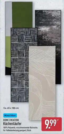 Aldi Nord HOME CREATION Küchenläufer Angebot