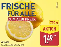 Aldi Nord Zitronen Angebot