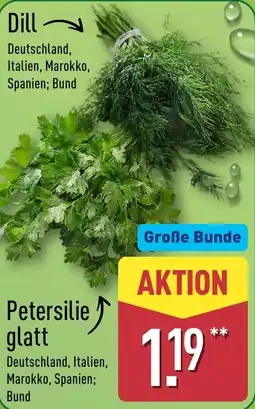 Aldi Nord Petersilie glatt Angebot