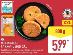 Aldi Nord MEINE METZGEREI Chicken-Burger XXL Angebot