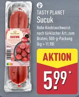 Aldi Nord TASTY PLANET Sucuk Angebot