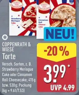 Aldi Nord COPPENRATH & WIESE Torte Angebot