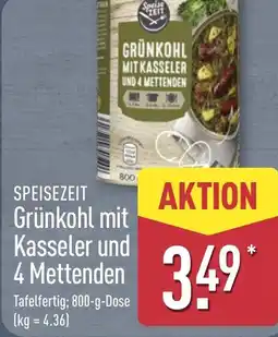 Aldi Nord SPEISEZEIT Grünkohl mit Kasseler und 4 Mettenden Angebot