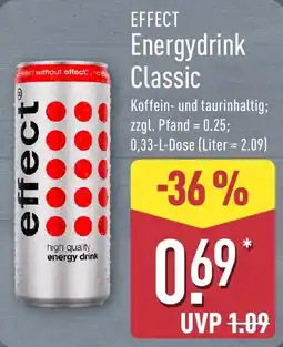 Aldi Nord EFFECT Energydrink Classic Angebot