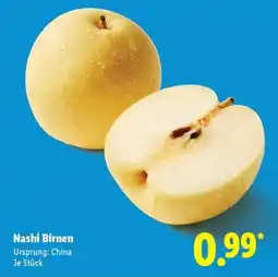 Lidl Nashi Birnen Angebot