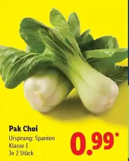 Lidl Pak Choi Angebot