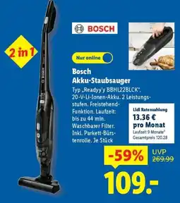 Lidl Bosch Akku-Staubsauger Angebot