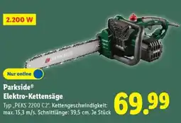 Lidl Parkside Elektro-Kettensäge Angebot
