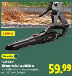 Lidl Parkside Elektro-Axial-Laubbläser Angebot