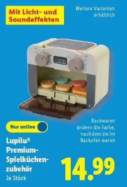 Lidl Lupilu Premium- Spielküchenzubehör Angebot