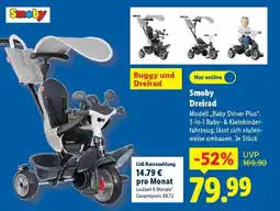 Lidl Smoby Dreirad Angebot