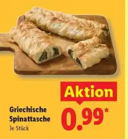 Lidl Griechische Spinattasche Angebot