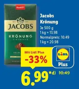 Lidl Jacobs Krönung Angebot