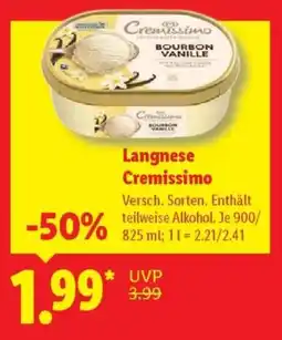 Lidl Langnese Cremissimo Angebot