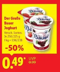 Lidl Der Große Bauer Joghurt Angebot