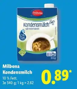 Lidl Milbona Kondensmilch Angebot