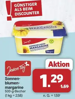 Famila Nord West Jeden Tag Sonnenblumenmargarine Angebot