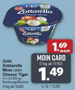 Famila Nord West Zott Zottarella Minis oder Cheese Tiger Angebot