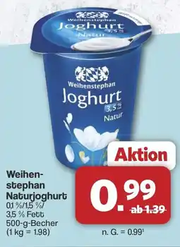 Famila Nord West Weihenstephan Naturjoghurt Angebot