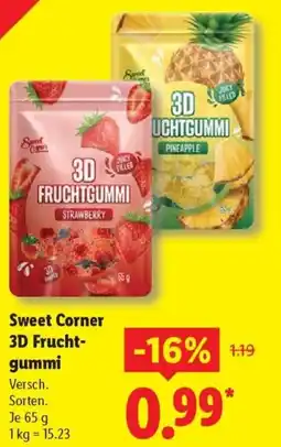 Lidl Sweet Corner 3D Fruchtgummi Angebot