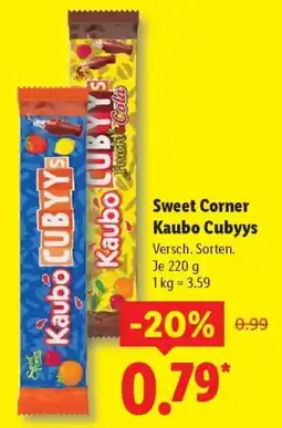 Lidl Sweet Corner Kaubo Cubyys Angebot