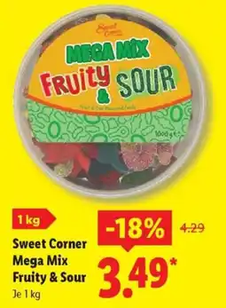 Lidl Sweet Corner Mega Mix Fruity & Sour Angebot
