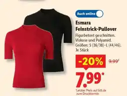 Lidl Esmara Feinstrick-Pullover Angebot