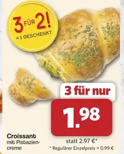 Famila Nord West Croissant mit Pistaziencreme Angebot