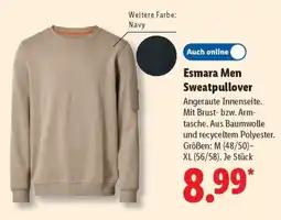 Lidl Esmara Men Sweatpullover Angebot