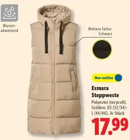 Lidl Esmara Steppweste Angebot