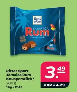 NETTO Ritter Sport Jamaica Rum Knusperstück Angebot