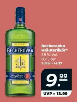 NETTO Becherovka Kräuterlikör Angebot