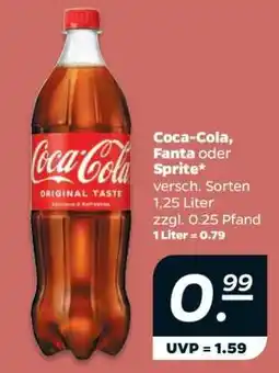 NETTO Coca-Cola, Fanta oder Sprite Angebot