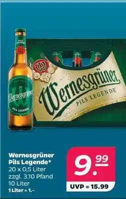 NETTO Wernesgrüner Pils Legende Angebot