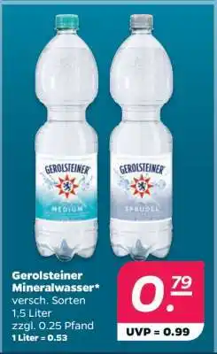 NETTO Gerolsteiner Mineralwasser Angebot