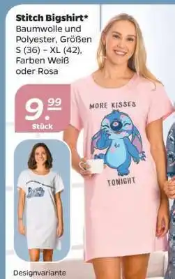 NETTO Stitch Bigshirt Angebot